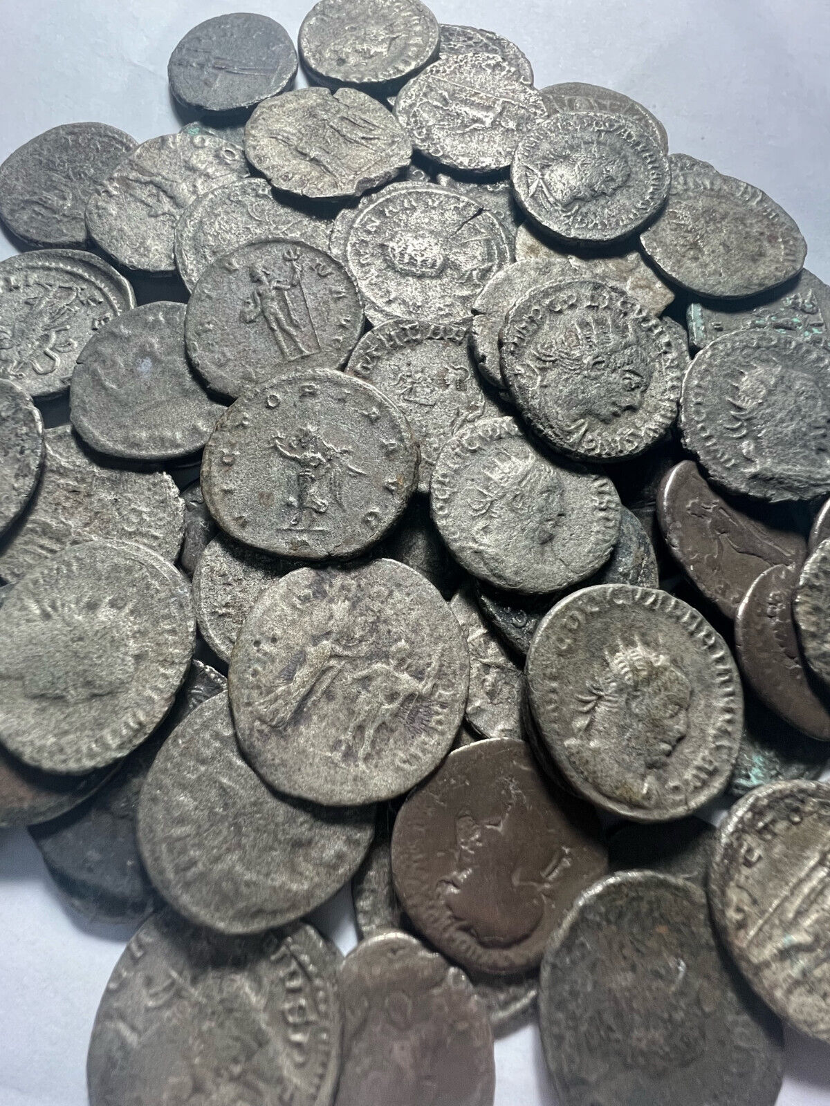 Genuine Uncleaned Ancient Roman Silver/Billon Antoniniani Coins