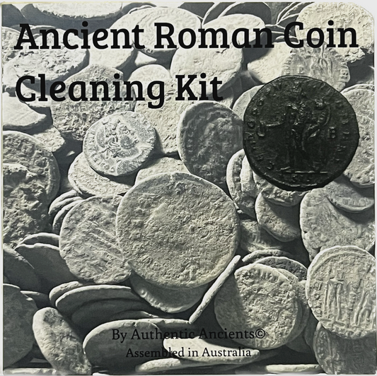 THE PERFECT GIFT - Ancient Roman Coin Cleaning Kit - Clean your own Roman coins!