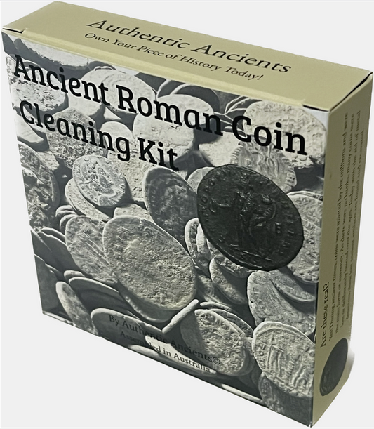 THE PERFECT GIFT - Ancient Roman Coin Cleaning Kit - Clean your own Roman coins!