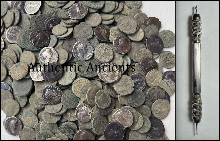 Uncleaned & Bulk Ancient Coins – Authentic Ancients