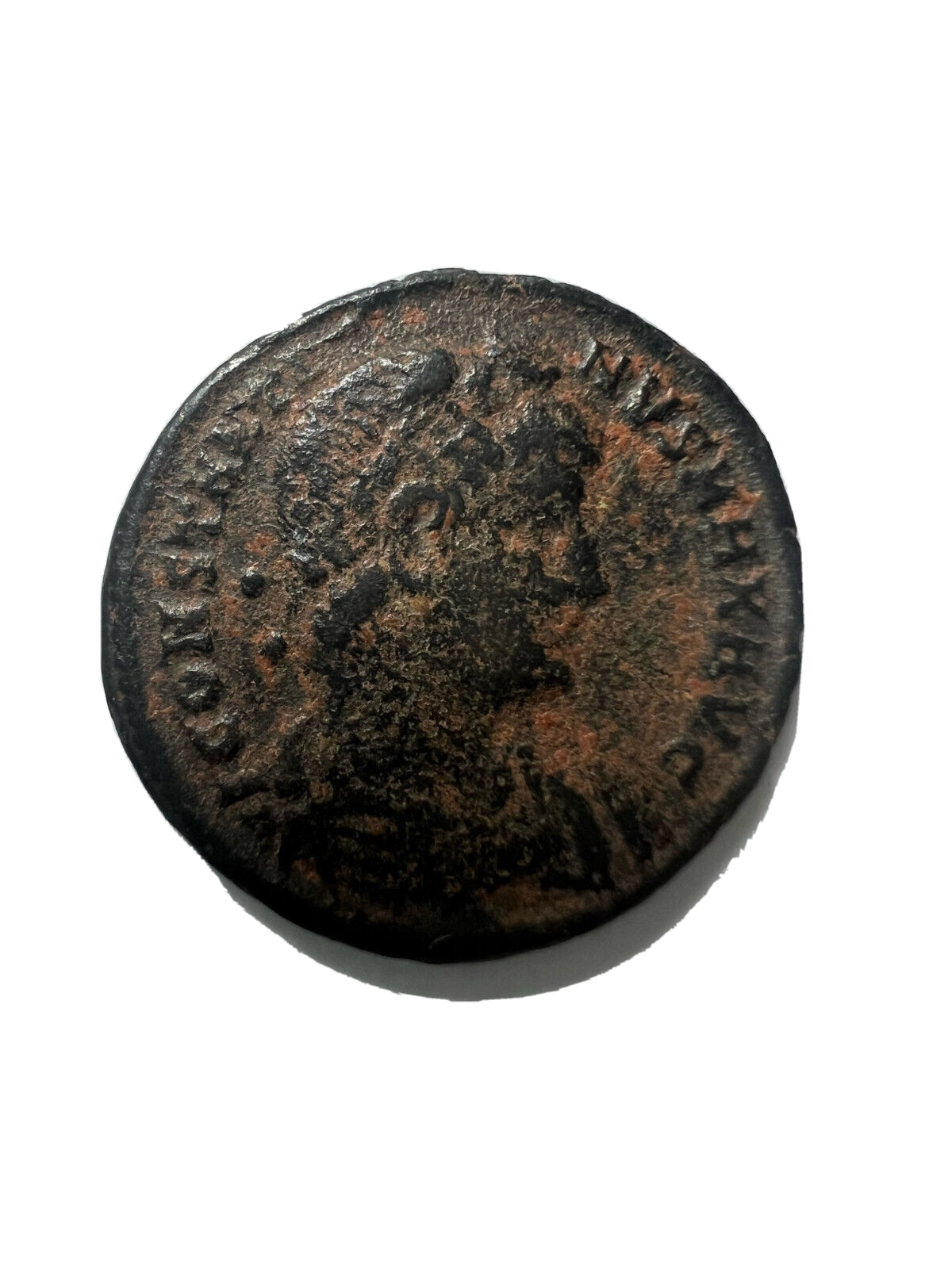 Genuine Uncleaned Ancient Roman Coin In Display Case – Authentic Ancients